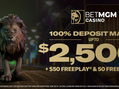 BetMGM Casino More Than Doubles Welcome Bonus to $2,500 in WV