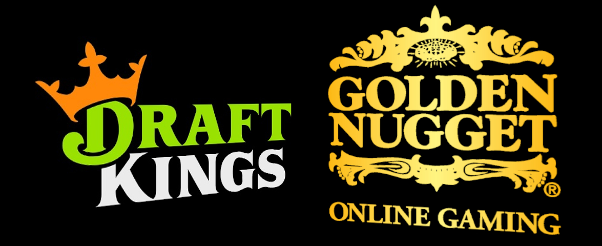 DraftKings and Golden Nugget Logos are seen on a black background. Already a leader in the sports betting market, DraftKings just became even more powerful as it strategically increased its presence in the online casino world through acquisition of GNOG