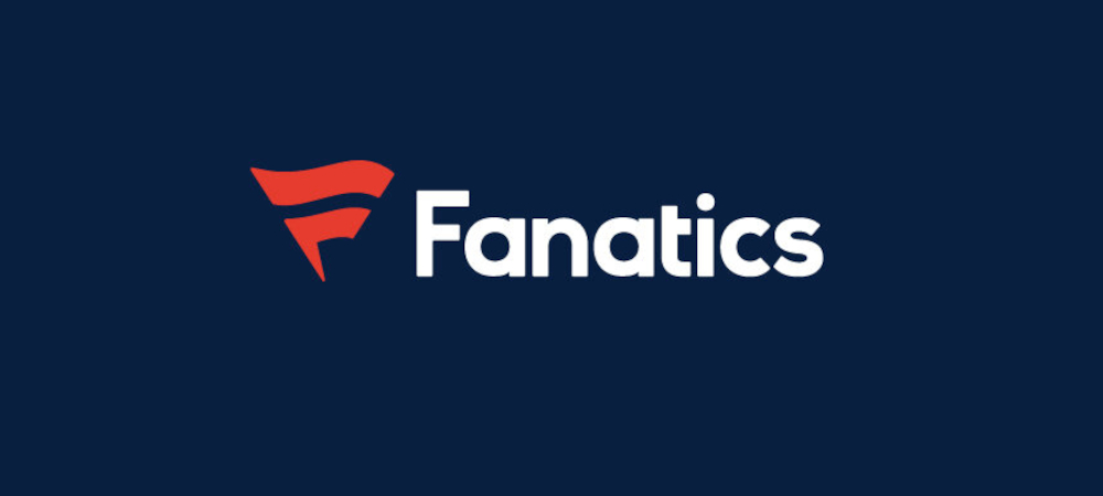The Fanatics logo is seen on a blue background.Billionaire CEO Michael Rubin agrees to sell stake in NBA and NHL teams. The next day, Maryland regulators gave BetFanatics a retail license.