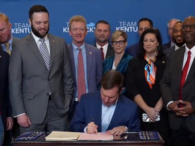 Kentucky Governor Finally Got to Sign Sports Betting Bill into Law
