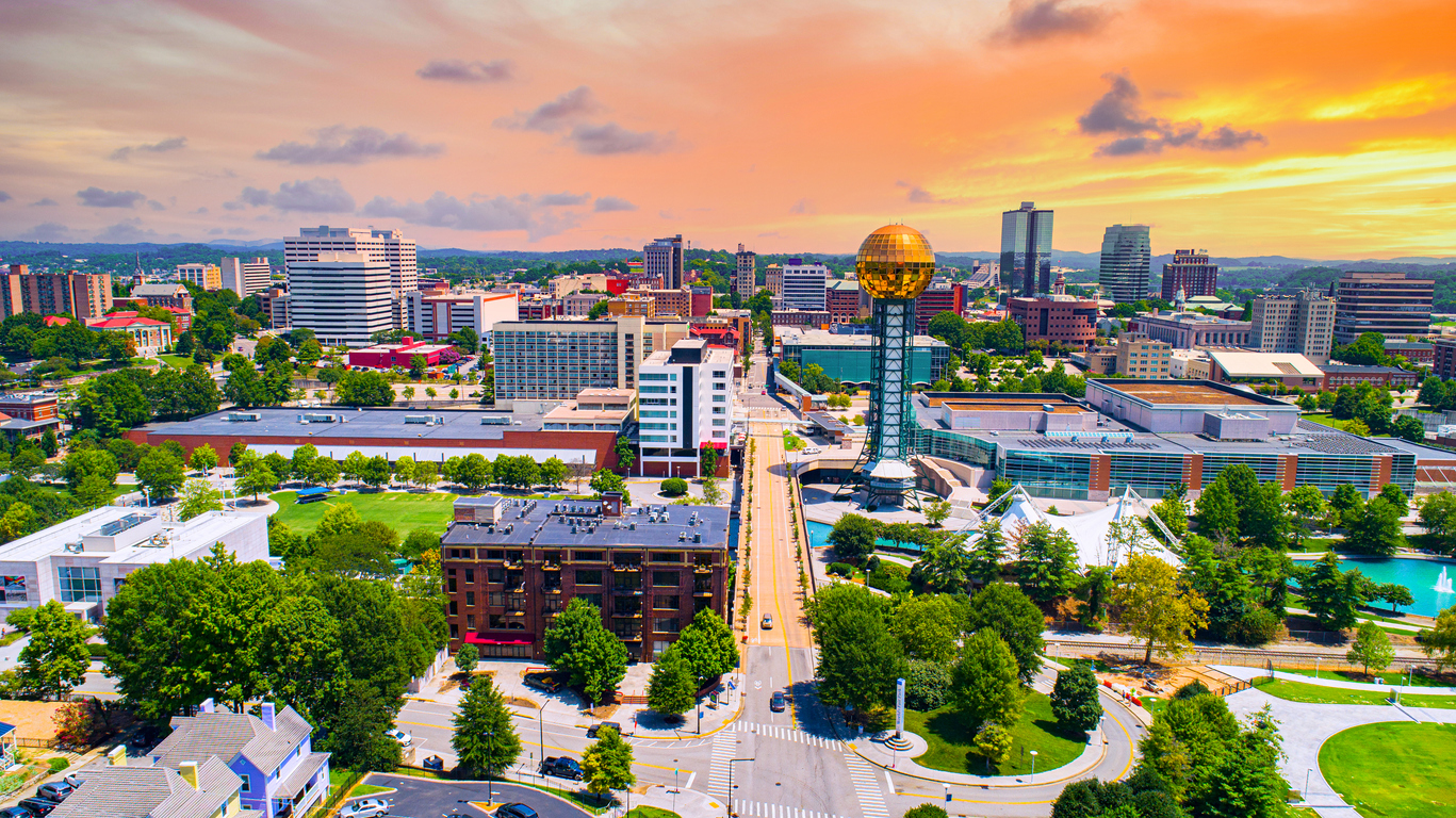 Downtown Knoxville TN -- Tennessee Drops One Weird Sports Betting Tax for Another