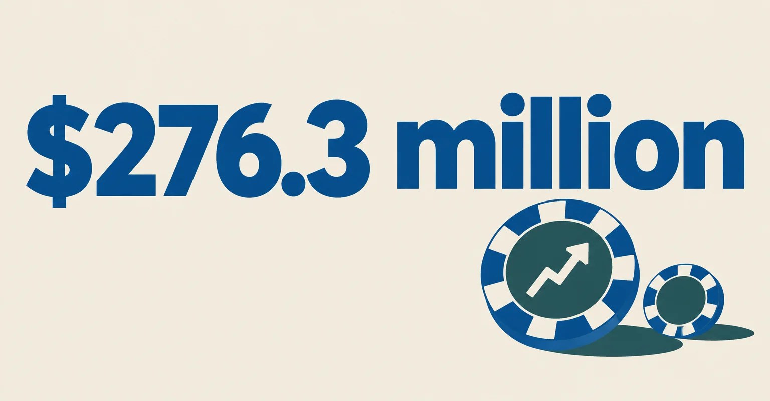 New Jersey Reports $276.3 Million in May 2026 Internet Gaming Win, Up 11.9% Year Over Year