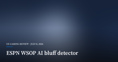 ESPN Adds AI Bluff Detection to WSOP Streams