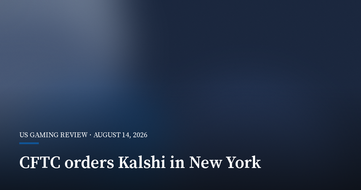 CFTC Orders Kalshi to Keep Operating Amid New York Fight