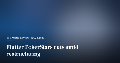 Flutter Confirms PokerStars Cuts Amid Restructuring Push