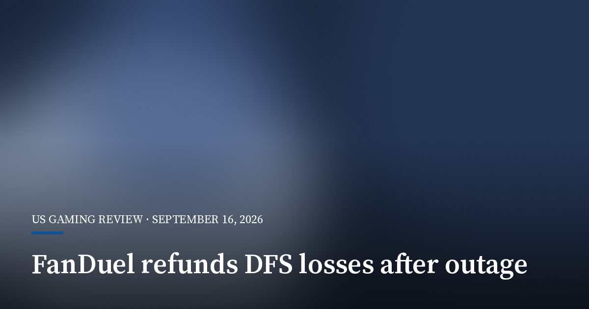 FanDuel Refunds DFS Net Losses After NFL Sunday Outage