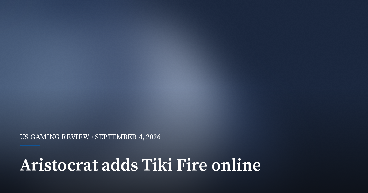 Aristocrat Adds Tiki Fire to Lightning Link Online