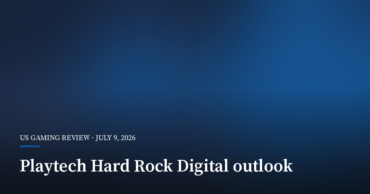 Playtech Lifts Full-Year Outlook as Hard Rock Digital Drives U.S. Surge