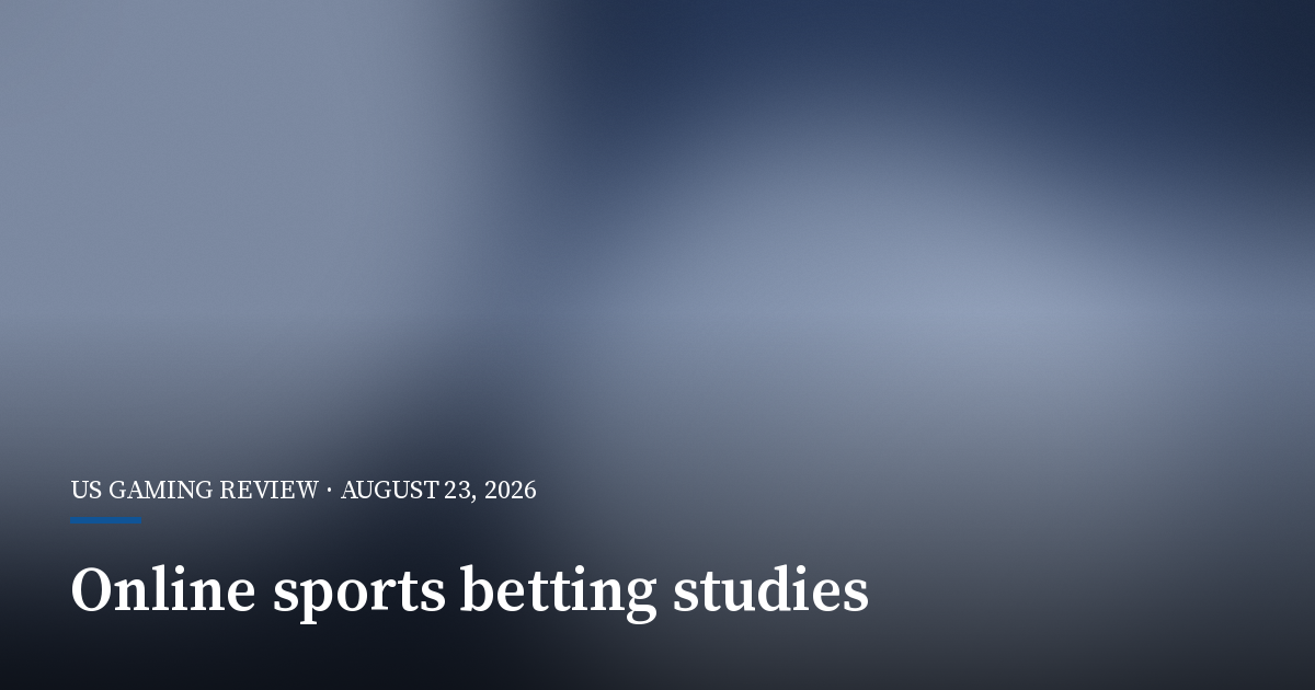 Studies Link Online Sports Betting to Weaker Household Finances