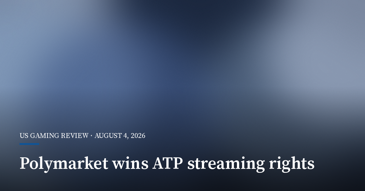 Polymarket Wins ATP Tour Streaming Rights