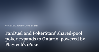 FanDuel and PokerStars’ Shared-Pool Poker Expands to Ontario, Powered by Playtech’s iPoker