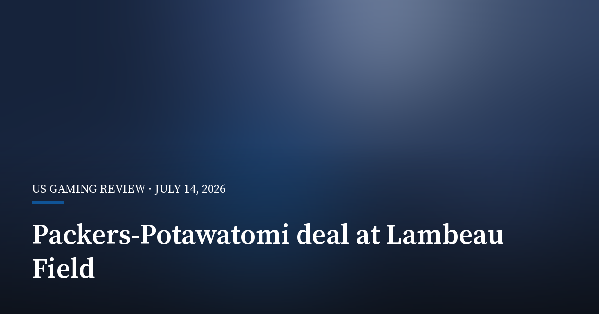 Packers Sign Multi-Year Sportsbook Partnership With Potawatomi