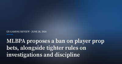 MLBPA Proposes a Ban on Player Prop Bets, Alongside Tighter Rules on Investigations and Discipline